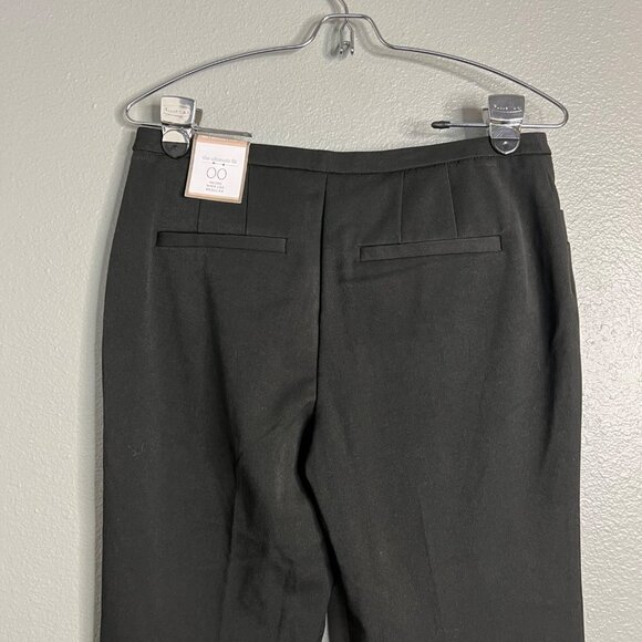 NWT Chico's Ultimate Fit Metro Wide Leg Trouser Dress Pants Black 00 US Size‎ 2 - Picture 7 of 9
